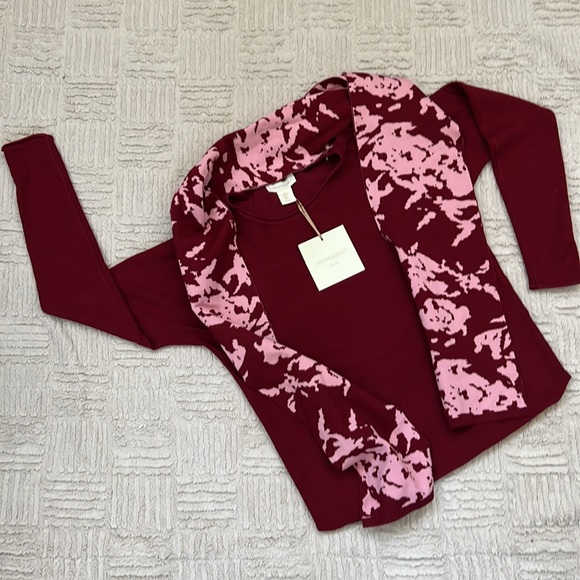 Cynthia Rowley sweater with removable scarf, new with tags, Size Small - Picture 10 of 16